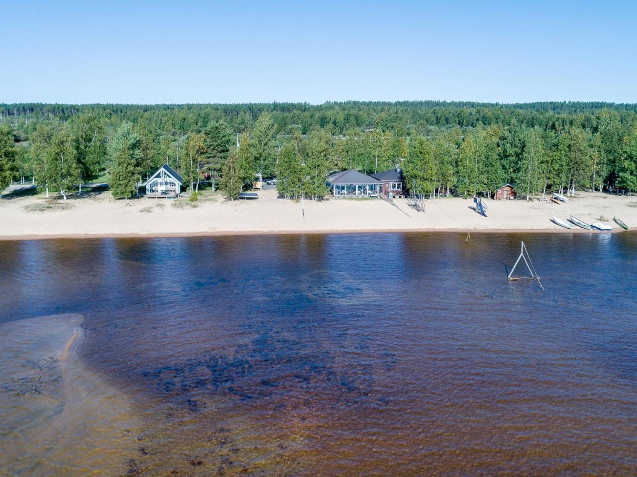 Lomakyla Kultahiekat Hotel Manamansalo Kültér fotó